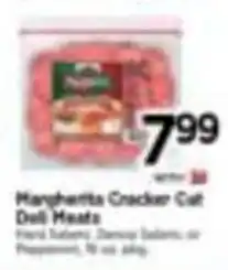 Tops Mangharta Cracker Cut Deli Meats offer