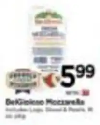Tops BelGioioso Mozzarella offer