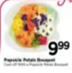 Tops Popscicle Petals Bouquet offer