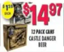 Miners County Market Castle Danger Beer offer