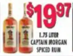 Miners County Market Captain Morgan Spiced Rum offer