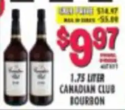 Miners County Market Canadian Club Bourbon offer