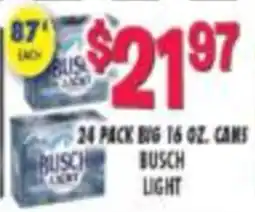 Miners County Market Busch Light offer