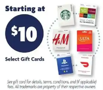 Family Dollar Select Gift Cards offer