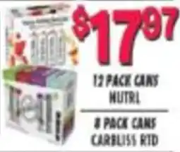 Miners County Market Nutrl 12 pack cans offer