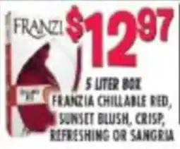 Miners County Market Franzia chillable red offer