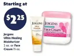 Family Dollar Jergens Ultra Healing Moisturizer offer