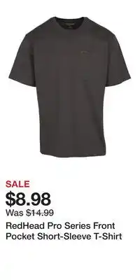Cabela's RedHead Pro Series Front Pocket Short-Sleeve T-Shirt offer