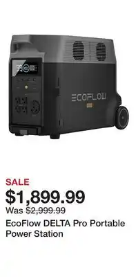 Cabela's EcoFlow DELTA Pro Portable Power Station offer