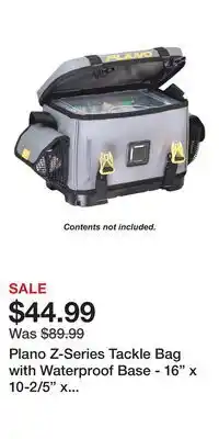 Cabela's Plano Z-Series Tackle Bag with Waterproof Base - 16 x 10-2/5 x 8-1/2 offer