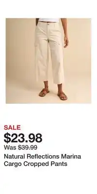 Cabela's Natural Reflections Marina Cargo Cropped Pants offer