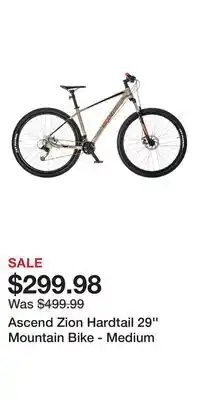 Cabela's Ascend Zion Hardtail 29'' Mountain Bike - Medium offer