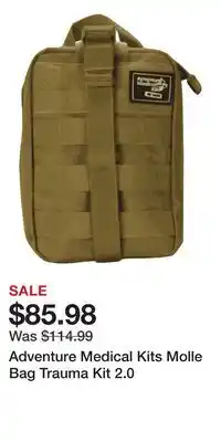 Cabela's Adventure Medical Kits Molle Bag Trauma Kit 2.0 offer