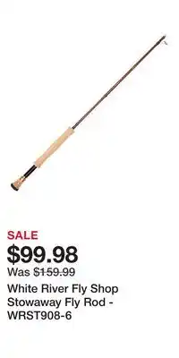 Cabela's White River Fly Shop Stowaway Fly Rod - WRST908-6 offer