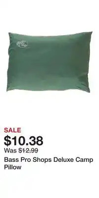 Cabela's Bass Pro Shops Deluxe Camp Pillow offer