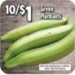 Pioneer Supermarkets green pumpkins offer