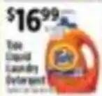 Pioneer Supermarkets Tide liquid laundry detergent offer