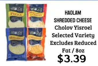 Seven Mile Market Haolam shredded cheese offer