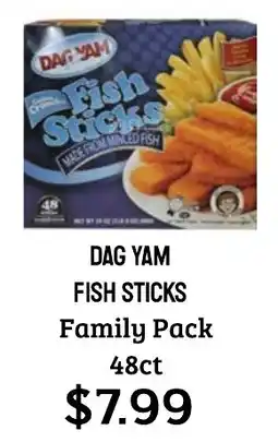 Seven Mile Market Dag Yam Fish Sticks offer