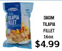 Seven Mile Market Dagim tilapia fillet offer