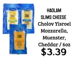 Seven Mile Market Haolam Slims Cheese offer