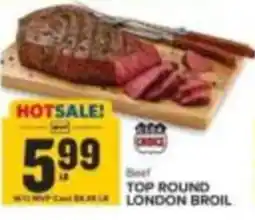 Food Lion Kroger beef top round london broil offer
