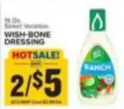 Food Lion Wish-Bone Ranch Dressing offer