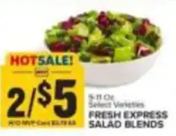 Food Lion Fresh Express Salad Blends offer