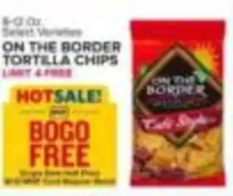 Food Lion On the Border tortilla chips offer