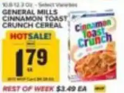 Food Lion General Mills Cinnamon Toast Crunch offer