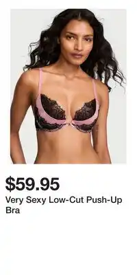 Victoria's Secret Very Sexy Low-Cut Push-Up Bra offer