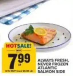 Food Lion Atlantic Salmon Side offer