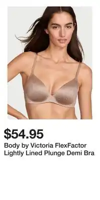 Victoria's Secret Body by Victoria FlexFactor Lightly Lined Plunge Demi Bra offer
