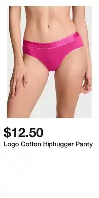 Victoria's Secret Logo Cotton Hiphugger Panty offer