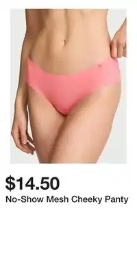 Victoria's Secret No-Show Mesh Cheeky Panty offer