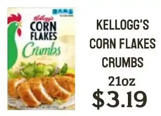 Seven Mile Market Kellogg's corn flakes crumbs offer