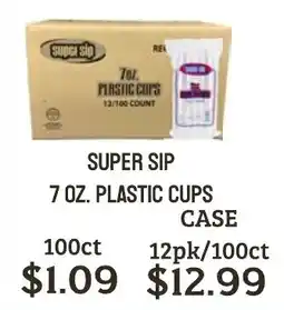 Seven Mile Market Super sip offer