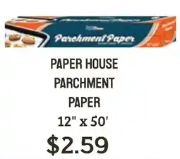 Seven Mile Market Paper House parchment paper offer