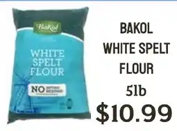 Seven Mile Market Bakol white spelt flour offer