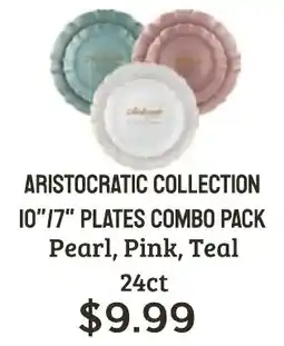 Seven Mile Market Aristocratic Collection Plates offer