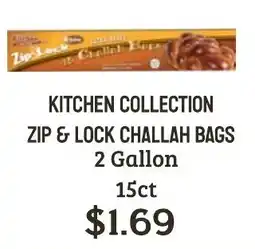 Seven Mile Market Zip Lock challah bags offer