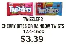 Seven Mile Market Twizzlers cherry bites or rainbow twists offer