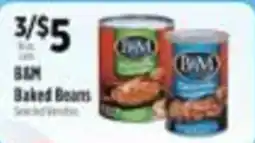 Pioneer Supermarkets B&M Baked Beans offer