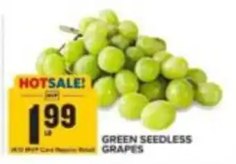 Food Lion Green Seedless Grapes offer