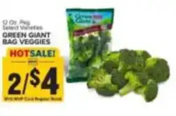 Food Lion Green Giant bag veggies offer