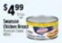 Pioneer Supermarkets Swanson Chicken Breast offer