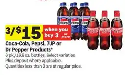 Meijer Coca-Cola, Pepsi, 7UP or Dr Pepper Products offer