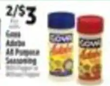 Pioneer Supermarkets Goya Adobo All Purpose Seasoning offer