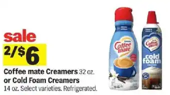 Meijer Coffee mate Creamers offer