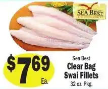Sellers Bros Sea Best Clear Bag Swai Fillets offer